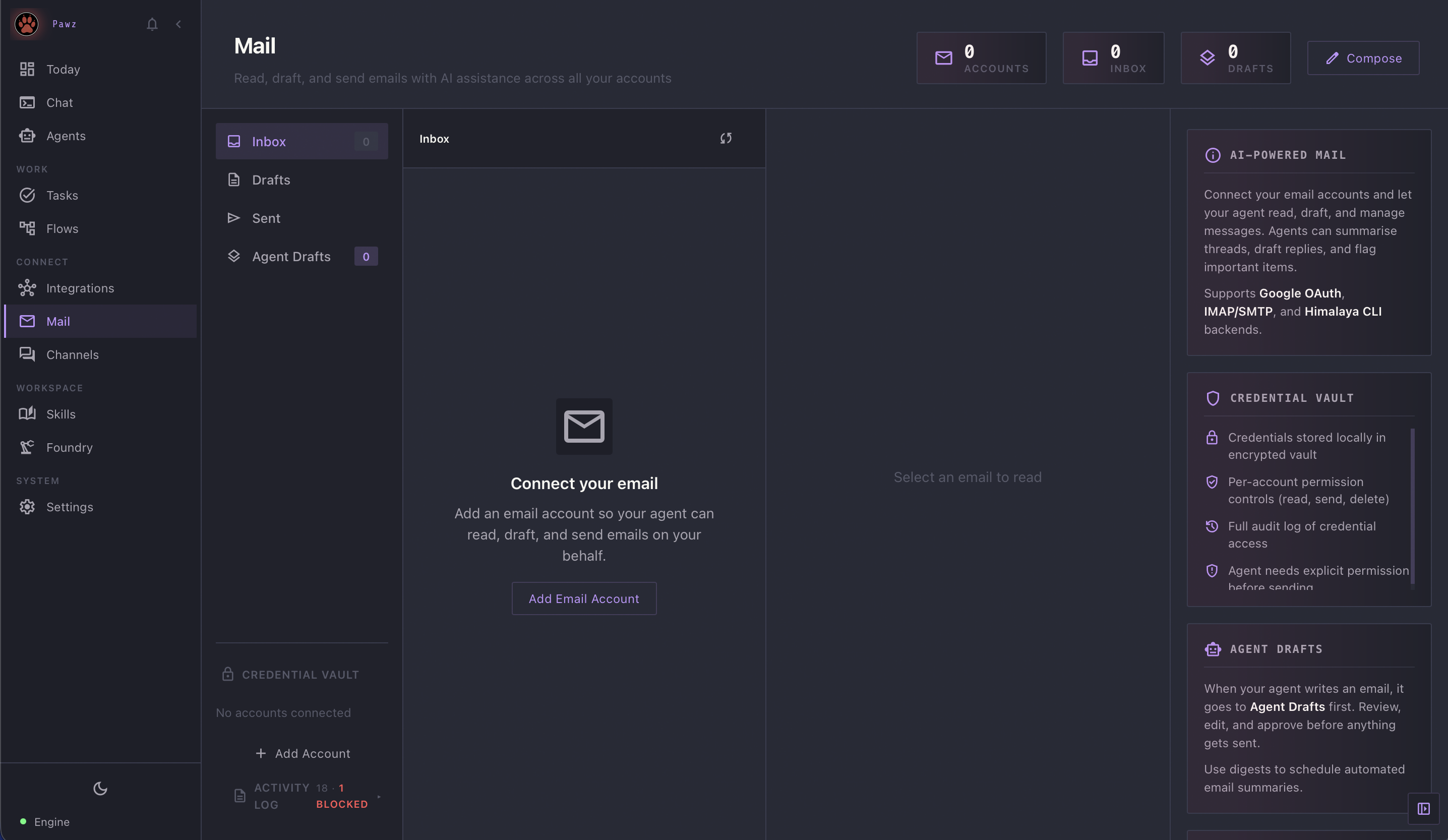 Email Integration screenshot