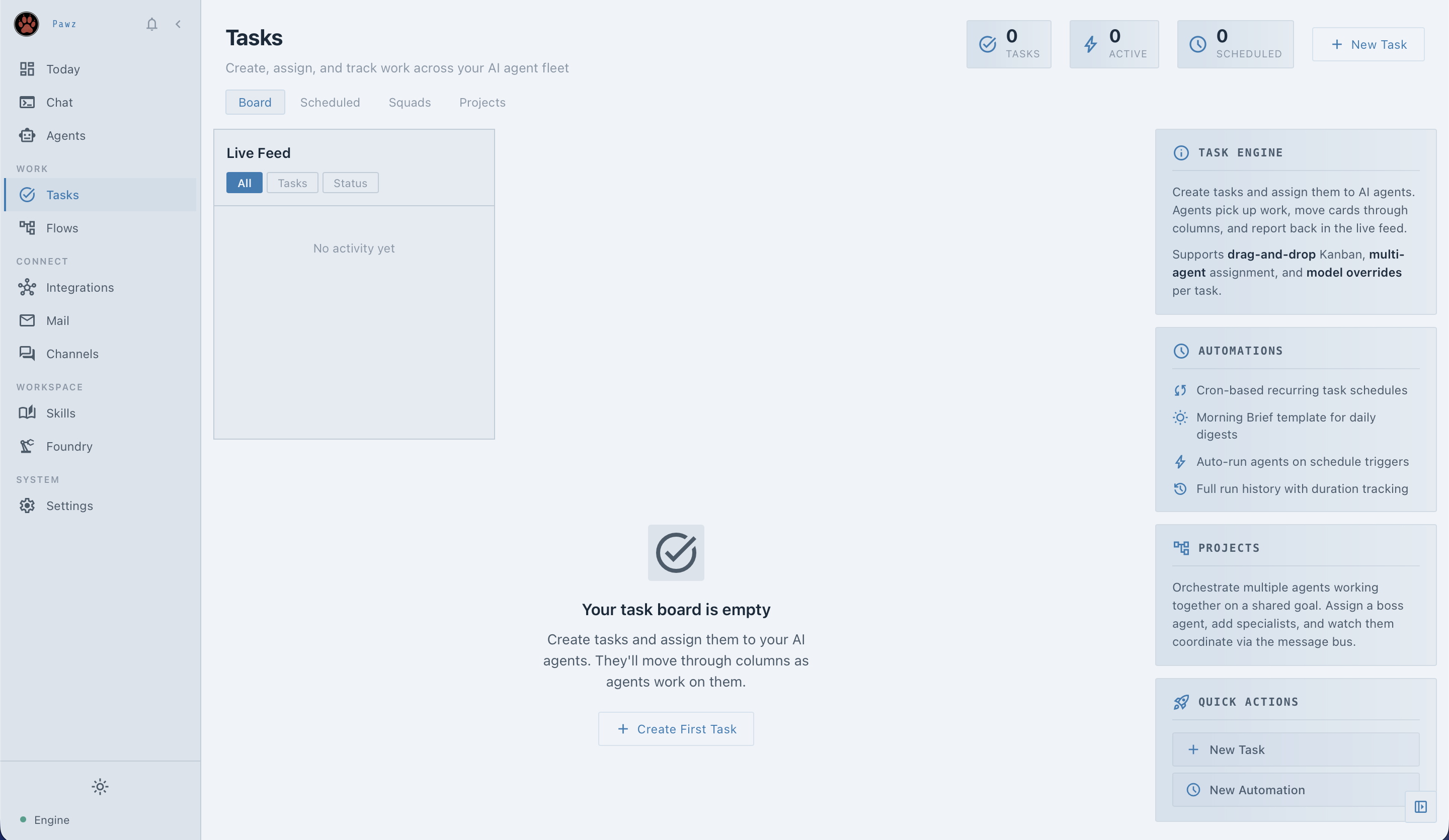 Task Management screenshot